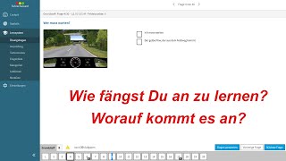 Fahrschulcard  Wie solltest du mit dem Lernen beginnen  Führerschein Theorie lernen  Fahrschule [upl. by Tezile]