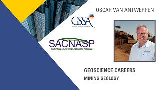 Geoscience Careers  Mining Geology  Oscar van Antwerpen [upl. by Yelyah522]