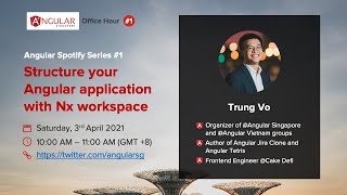 Angular Spotify 1 Structure your Angular application with Nx workspace [upl. by Chansoo]