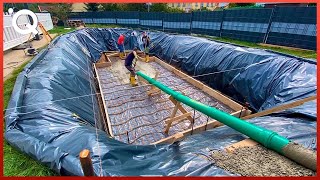 Building HighEnd Swimming Pool amp Full Garden Upgrade Step by Step  patricktlee [upl. by Greiner822]