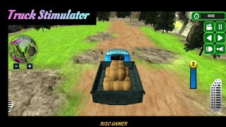 Offroad Logging Truck Games 3D  Best Truck Stimulator Game 🥰  RISU GAMER [upl. by Ahtnammas712]