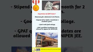 📚what is GPAT exam 🏅Detail of gpat exam 💊Bpharmacy How to qualify gpat exam gpat pharmacy [upl. by Carmita]