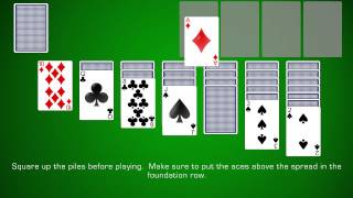 How To Play Klondike Solitaire [upl. by Emirac297]