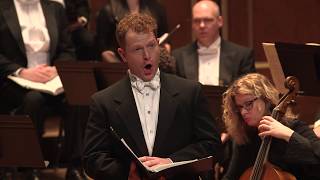 Boston Baroque — Handels quotMessiahquot Highlights with baritone Andrew Garland [upl. by Kostival332]