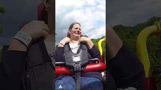 Viel zu heftige Achterbahn Bakken Tornado Onride denmark intamin ridereview pov [upl. by Iyre]