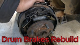 Drum Brakes Rebuild  Disk brake inspection on the 3rd Gen Camaro [upl. by Nalor]