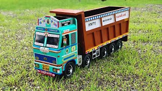 Tata Bs6 Truck Miniature Model  Tata Bs6 4825  Tipper Truck Miniature  Tata Gadi  Mini Truck [upl. by Sul289]