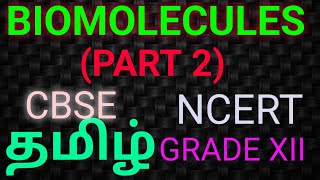 Biomolecules Class 12 Chemistry PART 2  NCERT Chapter 14  One Shot CBSE NEET JEE [upl. by Hurless]