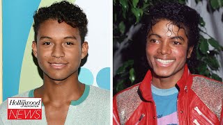 Michael Jacksons Nephew Jaafar Jackson to Play Him in Biopic  THR News [upl. by Suhcnip]