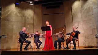 Sivan Rotem amp quotThe Rishonim String Quartetquot Eduard Toldra quotVisca Lamorquot [upl. by Ikkir]