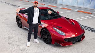 UNVEILING My Ferrari F12 TDF  V12 Supercar  First Drive [upl. by Chandos111]