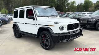 2025 AMG G63 Review Stunning White Exterior amp Bold Red Interior 🚘🔥 g63 mercedes [upl. by Nadual689]