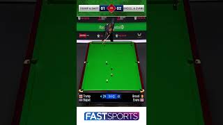 Breathtaking snooker moments Trump amp Baipt vs Brecel amp Evans  Fast Sports [upl. by Hulburt]