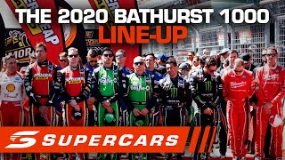 The FULL Bathurst 1000 CoDriver field  Supercheap Auto Bathurst 1000  Supercars 2020 [upl. by Atal347]