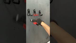 DlY magnetic hook storage ideasfor your shedgreattools hooks besthookmagnetic hooks hook [upl. by Tally]