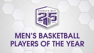 202324 Mountain West Men’s Basketball Players amp Coach of the Year Awards [upl. by Atoel]