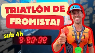 Half Triatlón de FRÓMISTA  Race Recap [upl. by Ecinerev]