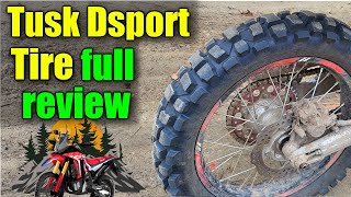 Tusk Dsport Tire review Is this the Best Dual sport tire for the Honda CRF300L [upl. by Courtnay]