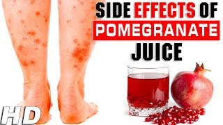 Pomegranate Juice Side effects  Pomegranate Side Effects Liver [upl. by Lossa]