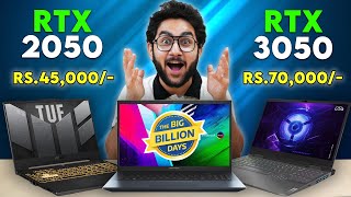 Finest Deals On RTX 2050 amp RTX 3050 Gaming Laptops From Rs45000  Rs70000 This Festive Sale [upl. by Ybrik941]