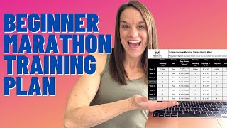 Beginner Marathon Plan  Free Download  Bonus Base Training [upl. by Lotus]