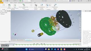 Inventor 2025  Explosionszeichnung für ein MalteserKreuzradgetriebe [upl. by Wolcott]