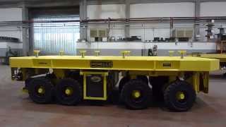 MORELLO Self loading self propelled trailer 100t [upl. by Irreg199]