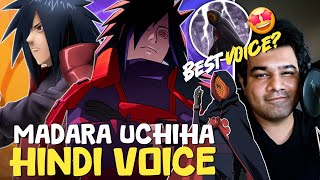 Madara Uchiha Official Hindi Voice Is Just As I Expected In Naruto Shippuden [upl. by Sulienroc]