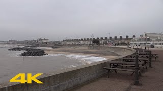 Lowestoft Walk Town Centre amp Beach【4K】 [upl. by Aniuqaoj]