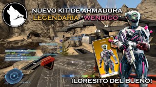 HALO INFINITE  NUEVO KIT DE ARMADURA LEGENDARIA “WENDIGO” [upl. by Zea740]