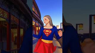 Supergirl animated cosplay [upl. by Kimitri523]