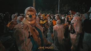 POV  ASÍ BAILAN los payasos en las FIESTAS de GUÁPULO  ECUADOR [upl. by Anidal]