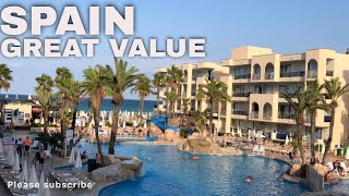 TUI BLUE ALCUDIA PINS IN PLAYA DE MURO MAJORCA SPAIN  ALL INCLUSIVE RESORT  SEA VIEWS [upl. by Negrom]