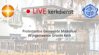 Zangdienst 04062023  Ds ADL Terlouw uit Boskoop  Maassluis  Groote Kerk [upl. by Burkle]