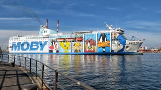 Binghi05  Moby Wonder arriva a Genova 02062020 [upl. by Ferreby]