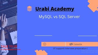 MySQL vs SQL Server sql mysql sqlserver sqlqueries [upl. by Idham]