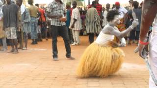 Techiman Ghana Apoo Festival 2015  Priestesses Dance [upl. by Dry610]