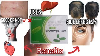 Osmega  500  OSMEGA 500MG soft gelatin Capsules Review  Osmega 500 Capsules Benefits [upl. by Even]