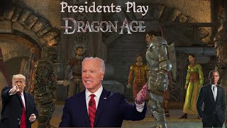 Presidents Play Dragon Age Origins Part 21 Biden Vs Loghain [upl. by Anreval]