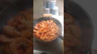 Cooking Pork Laroca N Buttered Garlic Shrimp [upl. by Nemad]