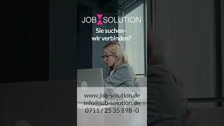 Fachkräfte für Ihr Unternehmen finden – Job Solution unterstützt Sie schnell und individuell [upl. by Asira]