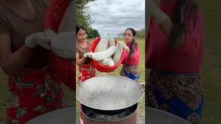 How to cook wax gourd cake recipe shortvideo shorts cooking food recipe [upl. by Andee328]