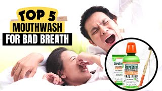 Best Mouthwash for Bad Breath 2023  Our Top Picks [upl. by Harpole]