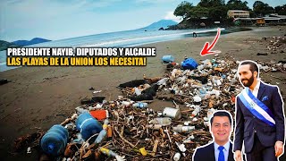 nayibbukele williamsorianodiputado Esta playa Necesita de su ayuda Playa Playitas La Union [upl. by Eiramanel]