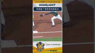 CPBL 那個當下場面是有點亂的 中信兄弟 台鋼雄鷹 中華職棒 [upl. by Ellennahs288]