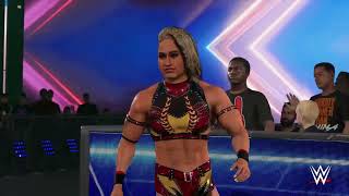 Jordynne Grace vs Liv Morgan WWE 2K24 [upl. by Pantia394]