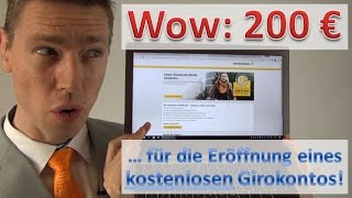 Commerzbank 200 € für Neukunden [upl. by Enrichetta]