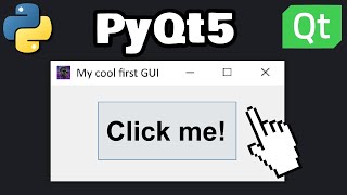 Python PyQt5 BUTTONS are easy 🛎️ [upl. by Eerat]