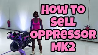 GTA5 How To Sell Oppresor MK2 shorts [upl. by Elocn]