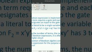 Interpretation of a Boolean Function Digital Logic Design DLD digitallogicdesign digitaldesign [upl. by Aerdna366]